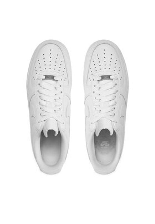 Nike Sneakersy Air Force 1'07 CW2288 111 Biały. Kolor: biały. Materiał: skóra. Model: Nike Air Force