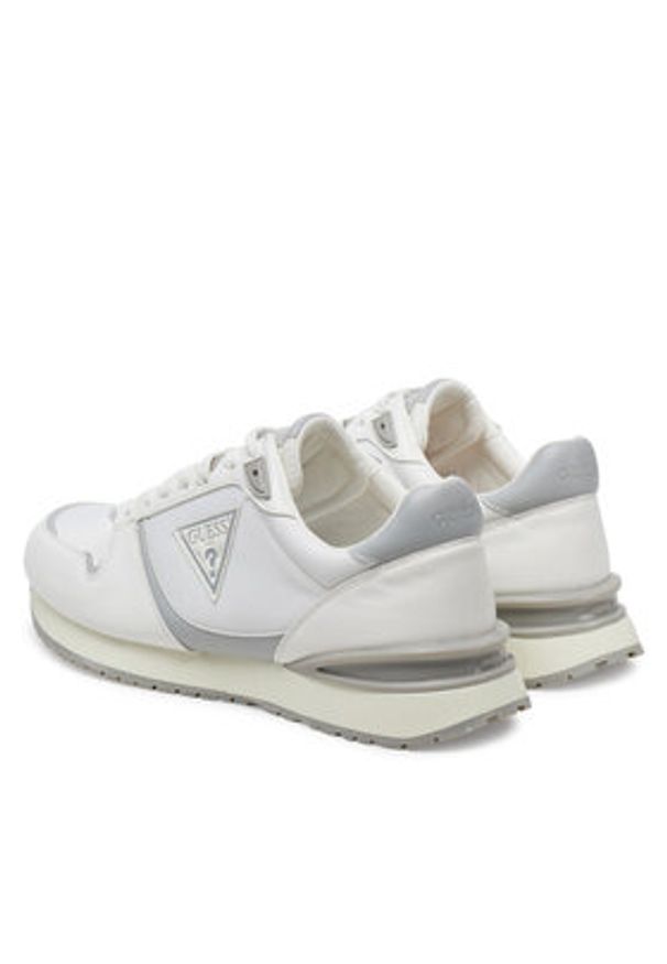 Guess Sneakersy FMJISL FAL12 Biały. Kolor: biały. Materiał: skóra