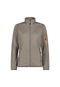 Bluza damska turystyczna CMP 30H5866. Kolor: beżowy. Materiał: polar. Sport: turystyka piesza #1