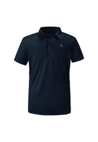 SCHÖFFEL - Koszulka polo męska Schöffel Circ Tauron. Typ kołnierza: polo. Kolor: niebieski