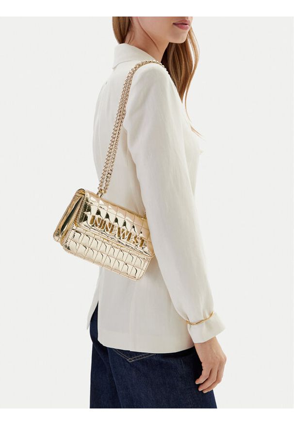 Nine West Torebka EO-Glamercy-Grace-LX10060 Złoty. Kolor: złoty