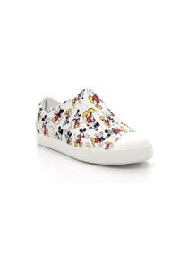 Native Shoes - Buty dziecięce Native NA12112001 Jefferson Print Disney Jr. Kolor: biały. Wzór: motyw z bajki, nadruk