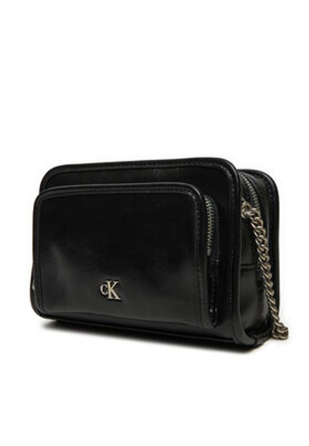 Calvin Klein Jeans Torebka K60K613047 Czarny. Kolor: czarny
