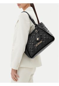 Love Moschino - LOVE MOSCHINO Torebka JC4206PP0MLA0000 Czarny. Kolor: czarny. Materiał: skórzane