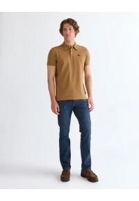 Wrangler - MESKA KOSZULKA WRANGLER POLO SHIRT ERMINE 112378449. Typ kołnierza: polo #7