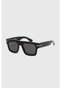 Tom Ford okulary przeciwsłoneczne męskie kolor czarny. Kolor: czarny #9