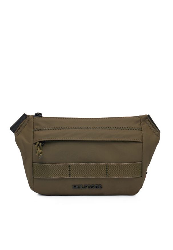 TOMMY HILFIGER - Tommy Hilfiger Nerka Th Colour Bumbag AM0AM13220 Zielony. Kolor: zielony. Materiał: poliamid, nylon