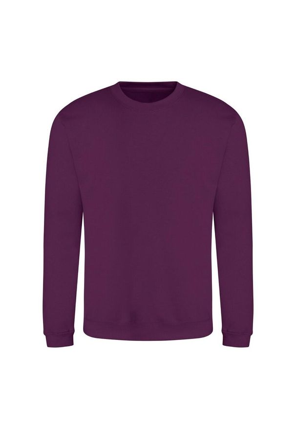 AWDIS - Zwykła Bluza Unisex Dla Dorosłych. Kolor: fioletowy