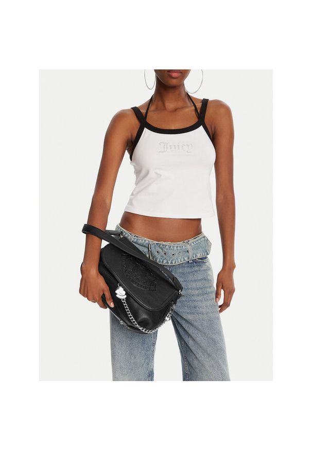 Torebka Juicy Couture. Kolor: czarny