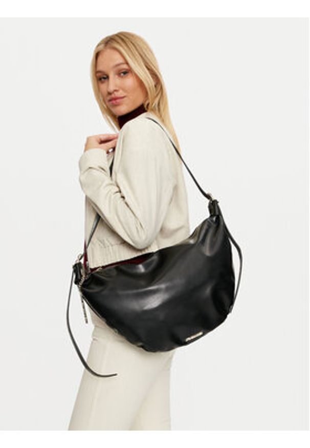 Steve Madden Torebka Bmarian SM13001603 Czarny. Kolor: czarny. Materiał: skórzane