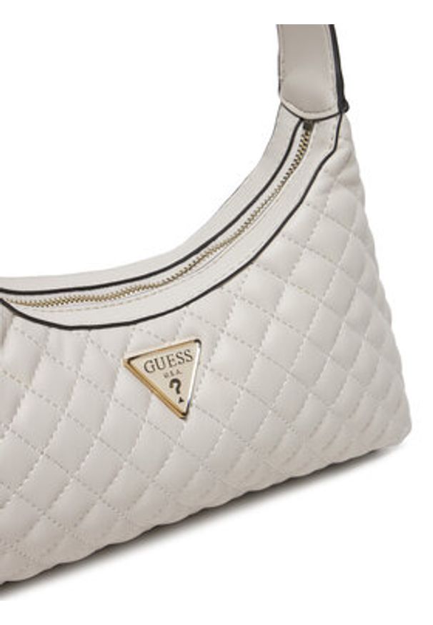 Guess Torebka HWEQG9 54117 Biały. Kolor: biały. Materiał: skórzane