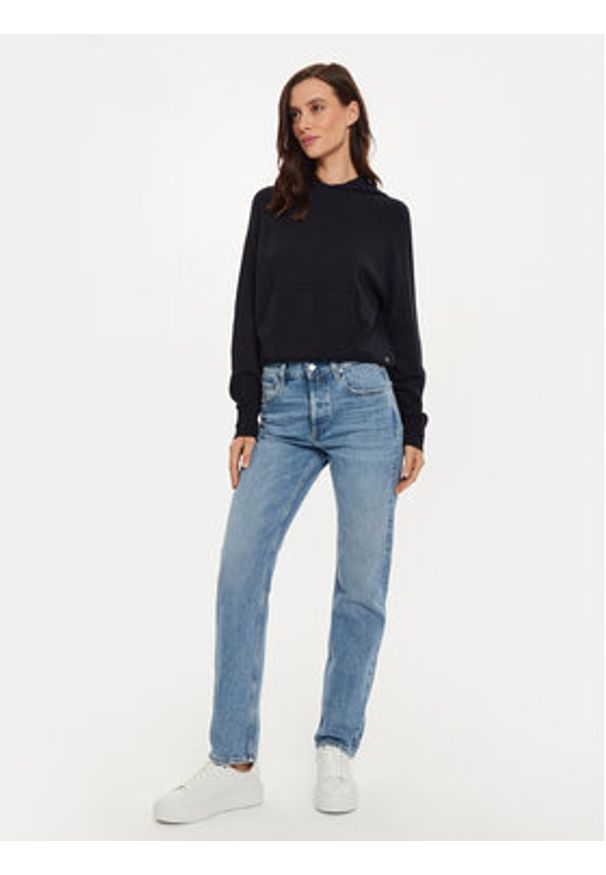 Replay Sweter DK3305.000.G23372 Granatowy Loose Fit. Kolor: niebieski. Materiał: syntetyk