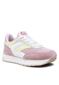 Sneakersy Sprandi WP40-21188Y Pink. Kolor: różowy. Materiał: materiał #1