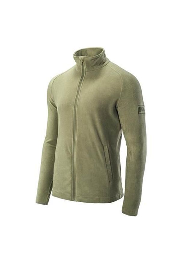 Bluza sportowa męska Magnum Essential Microfleece. Kolor: zielony