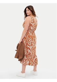 GAP - Gap Sukienka letnia 856730-01 Brązowy Regular Fit. Kolor: brązowy. Materiał: bawełna. Sezon: lato #3