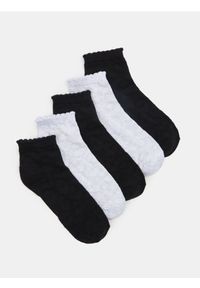 Sinsay - Skarpety ze strukturalnej dzianiny 5 pack - wielobarwny. Materiał: dzianina #1