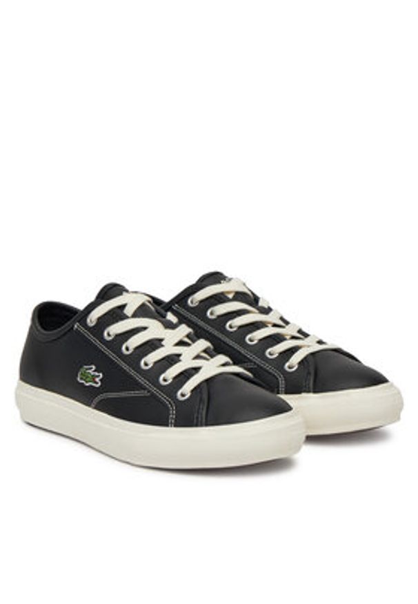 Lacoste Tenisówki Backcourt 749CFA0043 454 Czarny. Kolor: czarny. Materiał: skóra