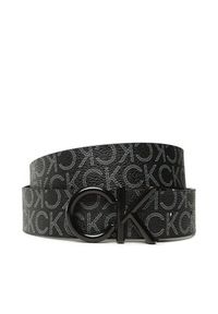 Calvin Klein Pasek Męski Adjrev Ck Metal Bombe Mono 35Mm K50K509964 Czarny. Kolor: czarny. Materiał: skóra #3