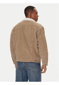 Levi's® T-Shirt Original Housemark 56605-0300 Bordowy Standard Fit. Kolor: czerwony. Materiał: bawełna #4