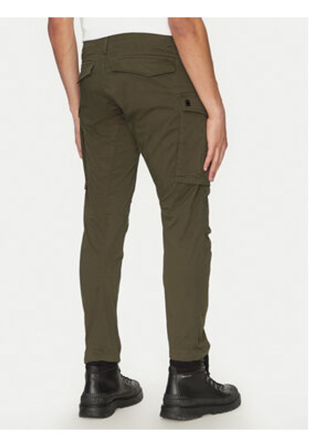 G-Star RAW - G-Star Raw Spodnie materiałowe Rovic D02190-5126 1260 Zielony Regular Fit. Kolor: zielony. Materiał: syntetyk