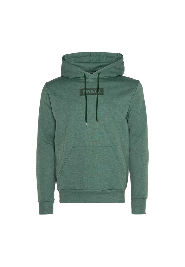 Prosto - Bluza męska PROSTO Hoodie Abox. Kolor: zielony