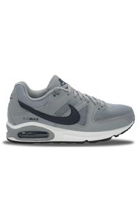Buty do chodzenia męskie Nike Air Max Command. Zapięcie: sznurówki. Kolor: szary. Materiał: materiał, syntetyk, tkanina. Szerokość cholewki: normalna. Model: Nike Air Max. Sport: turystyka piesza
