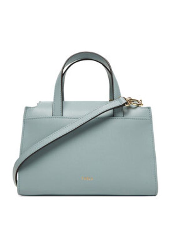Furla Torebka WB01337 BX2045 CN 3963S Błękitny. Kolor: niebieski. Materiał: skórzane