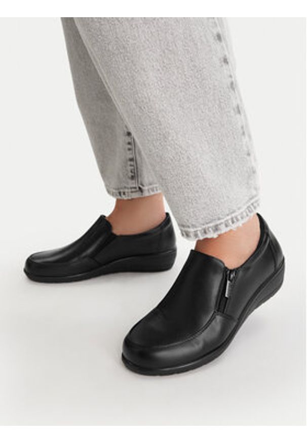 Go Soft Półbuty CEO-JD63-8 Czarny. Kolor: czarny. Materiał: materiał
