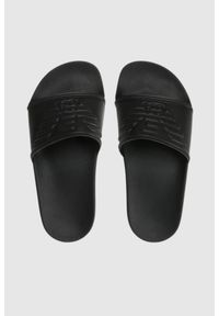 Emporio Armani - EMPORIO ARMANI Klapki czarne z logo, Rozmiar 41. Kolor: czarny #6