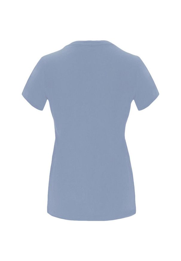 ROLY - Damska Koszulka Z Krótkim Rękawem Capri. Kolor: turkusowy, niebieski, wielokolorowy. Długość rękawa: krótki rękaw. Długość: krótkie. Sport: turystyka piesza