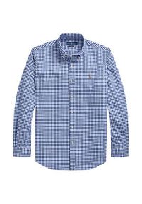 Polo Ralph Lauren Koszula Core Replen 710792041 Niebieski Custom Fit. Typ kołnierza: polo. Kolor: niebieski. Materiał: bawełna