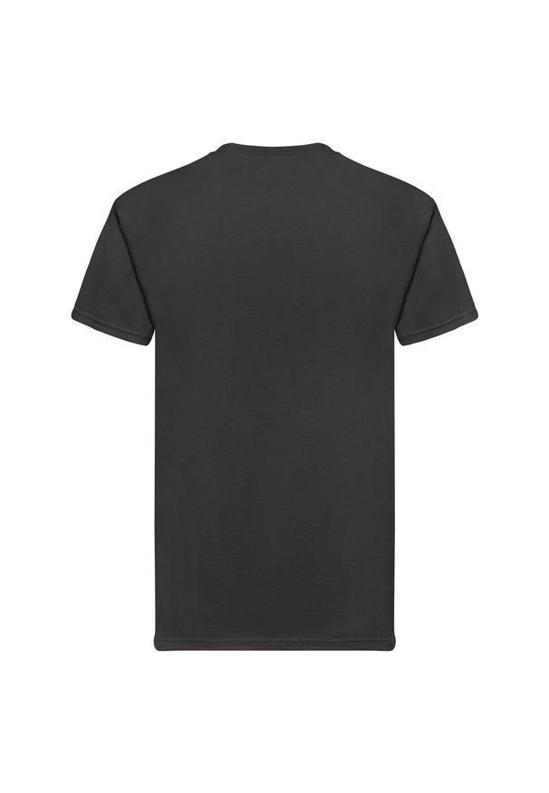FRUIT OF THE LOOM - Koszulka Unisex Dla Dorosłych Super Premium. Kolor: czarny