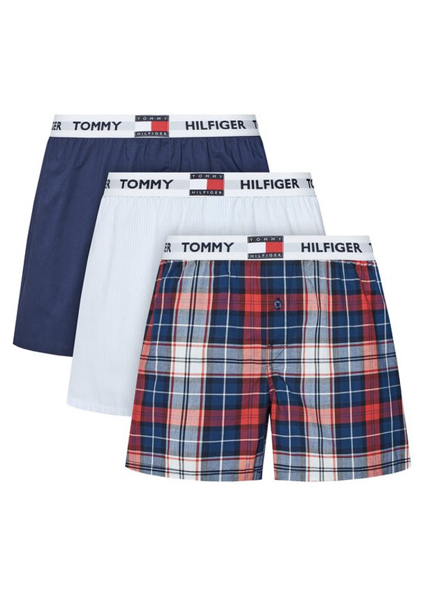 TOMMY HILFIGER - Tommy Hilfiger Komplet bokserek UM0UM03849 Kolorowy. Materiał: bawełna. Wzór: kolorowy