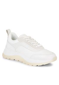 Calvin Klein Sneakersy 2 Piece Runner S Lace Up-Nano Mn HW0HW01644 Biały. Kolor: biały #5