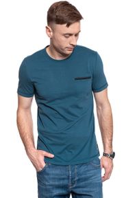 Mustang - MĘSKI T-SHIRT MUSTANG ALEX C POCKET 1009981 5243 #5