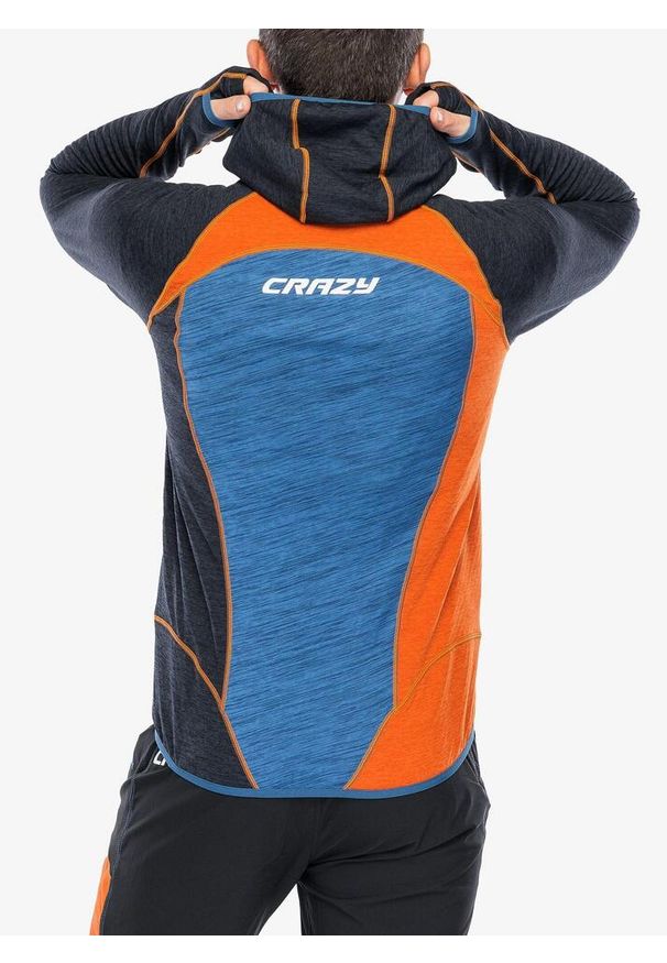 CRAZY - Bluza trekkingowa męska Crazy Pull Resolution Light. Kolor: niebieski
