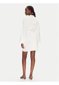 Hunkemöller Szlafrok Bridal 302071 Biały. Kolor: biały. Materiał: syntetyk