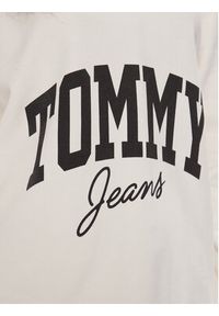 Tommy Jeans Bluza New Varsity DW0DW16399 Biały Oversize. Kolor: biały. Materiał: bawełna #4