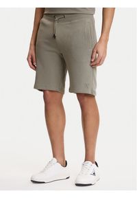 Guess Szorty sportowe Z2YD04 KAIJ1 Zielony Regular Fit. Kolor: zielony. Materiał: bawełna. Styl: sportowy #1
