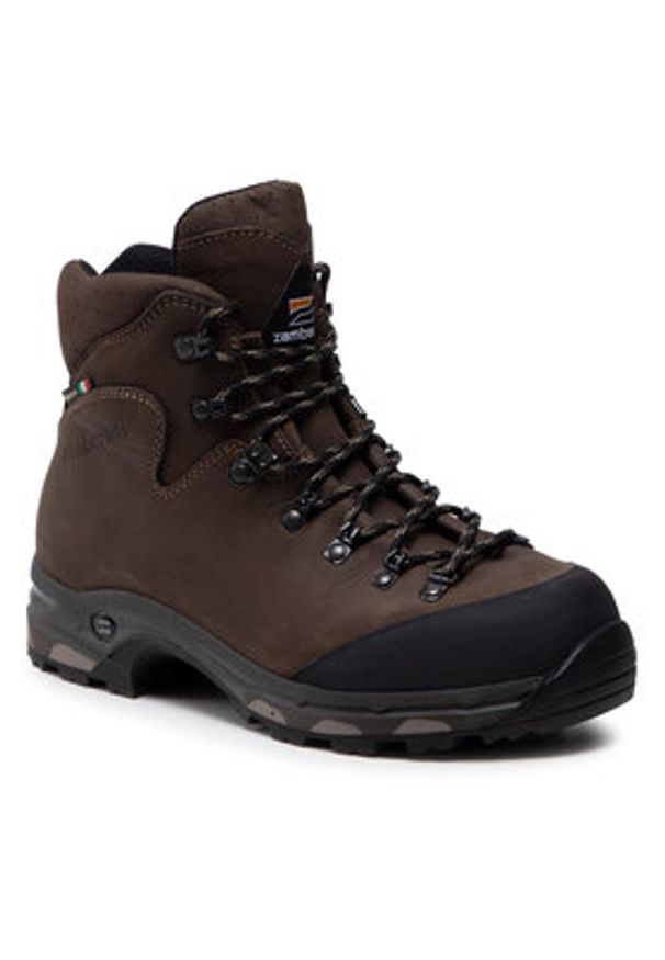 Zamberlan Trekkingi 636 New Baffin Gtx Rr Wl GORE-TEX Brązowy. Kolor: brązowy. Materiał: skóra, nubuk. Technologia: Gore-Tex. Sport: turystyka piesza