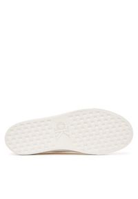 Calvin Klein Sneakersy Vulc Flatf Laceup Jaq Aop HW0HW03265 Żółty jasny. Kolor: żółty. Materiał: materiał #2