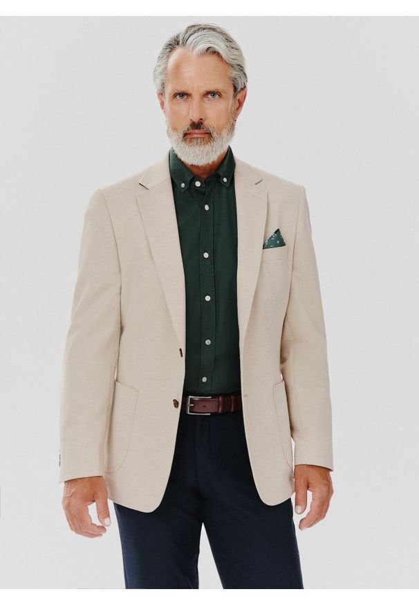 Pako Lorente - PAKO LORENTE – Casualowa marynarka męska w kolorze. Okazja: na co dzień. Materiał: poliester, elastan, poliamid, dzianina, wiskoza. Styl: casual