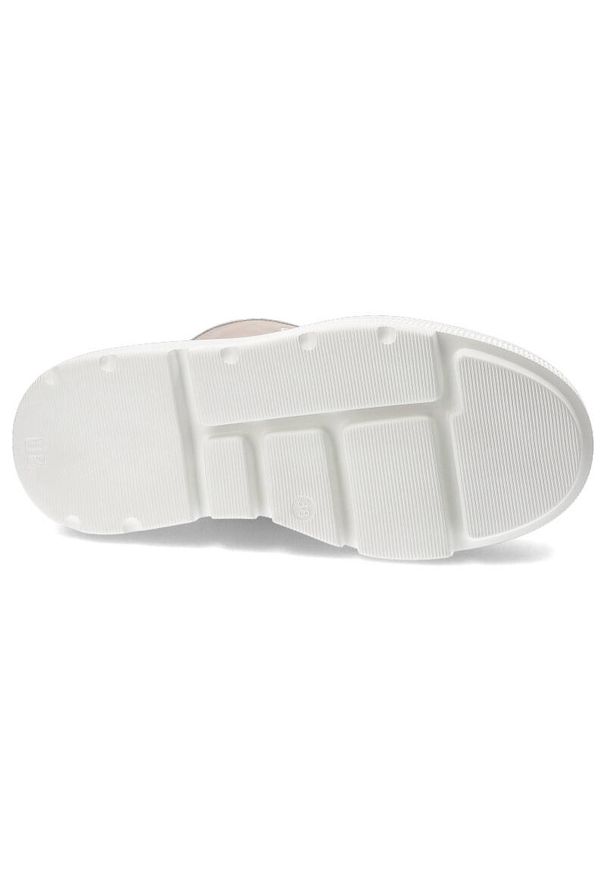 Beżowe Botki Carinii Modne Obuwie Damskie. Okazja: na co dzień. Kolor: beżowy. Styl: casual, klasyczny