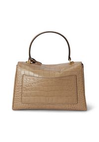 Lauren Ralph Lauren - LAUREN RALPH LAUREN Torebka 431P15617001 Beżowy. Kolor: beżowy. Materiał: skórzane #2