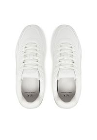 Armani Exchange Sneakersy XUX219 XV857 01015 Biały. Kolor: biały. Materiał: skóra #6