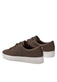 MICHAEL Michael Kors Sneakersy Keaton Lace Up 43R4KTFS1B Brązowy. Kolor: brązowy. Materiał: skóra #5