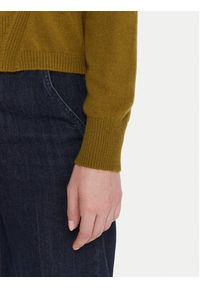 United Colors of Benetton - United Colors Of Benetton Sweter 102HD4032 Zielony Relaxed Fit. Kolor: zielony. Materiał: wiskoza
