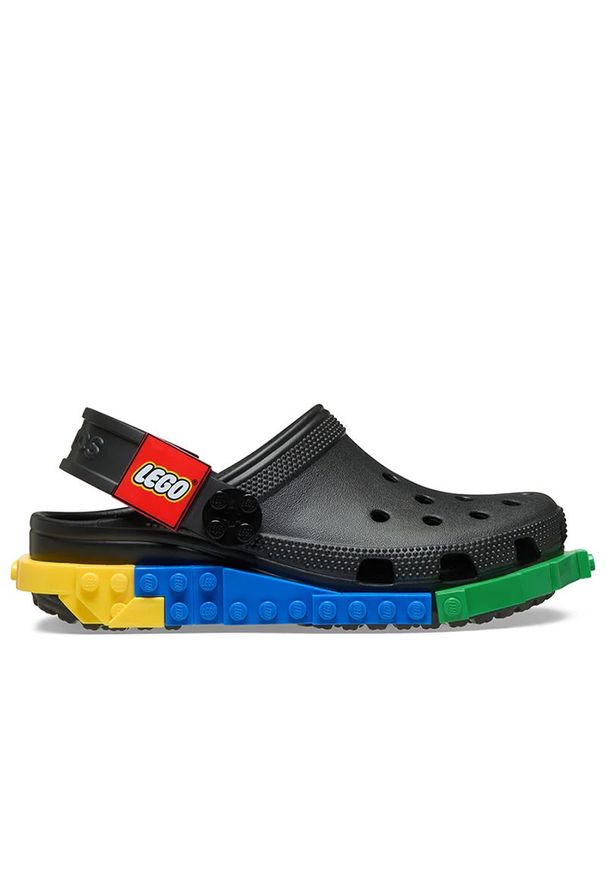 Klapki dziecięce Crocs System Classic Clog 211874-001 - multikolor. Kolor: wielokolorowy. Sezon: lato