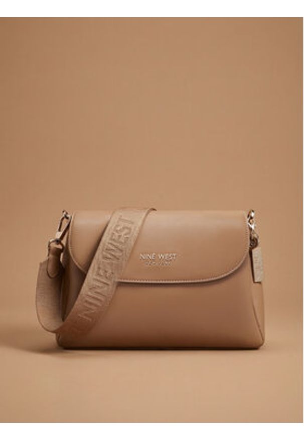 Nine West Torebka CEO-East-Village-Essential-LX9962 Beżowy. Kolor: beżowy
