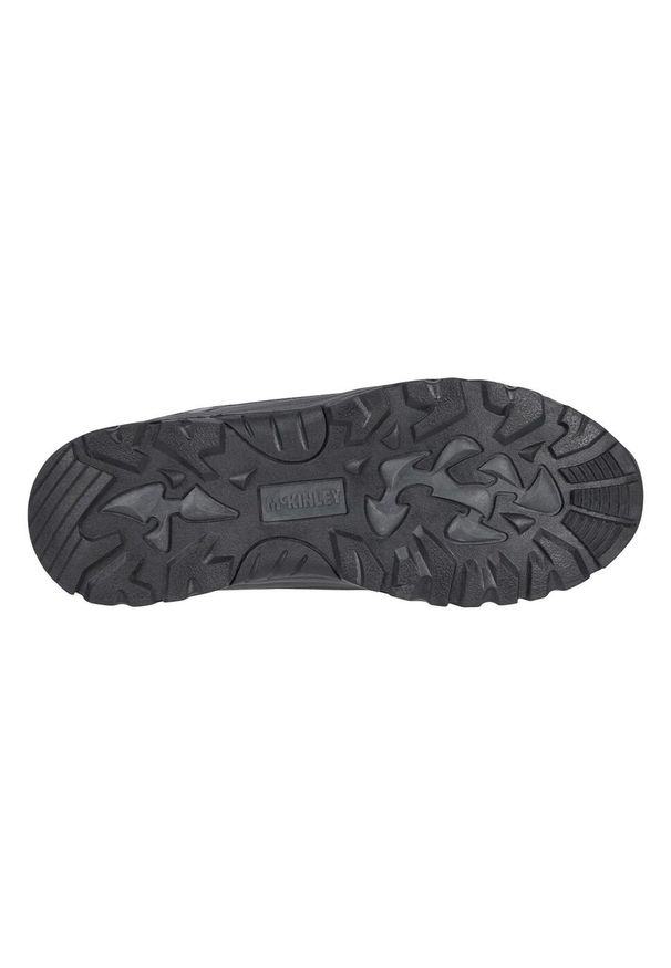 MC KINLEY - Męskie buty trekkingowe McKinley Aquabase - Komfort i Wydajność. Kolor: czarny, niebieski, wielokolorowy. Sport: bieganie, turystyka piesza